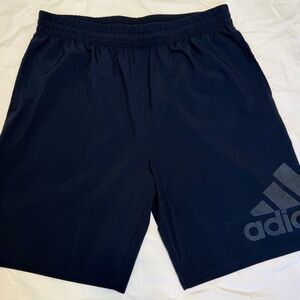 adidas Navy Kids Sports Skort with Logo Accent